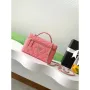Chanel 25C Vanity with Chain Grained Calfskin AP4407 Rose Red