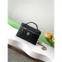 Chanel 25C Vanity with Chain Grained Calfskin AP4407 Black