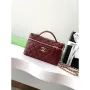 Chanel AP4407 Vanity with Chain Lambskin Wine Red