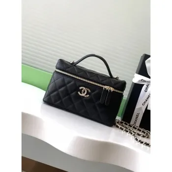 Chanel AP4407 Vanity with Chain — The Perfect Black Lambskin Holiday Gift