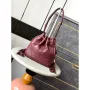 Chanel A66920 Bucket bag Red Lambskin