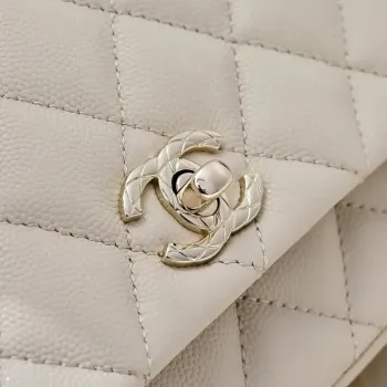 Chanel Crush Handle box Bag Calfskin AS4591 Apricot