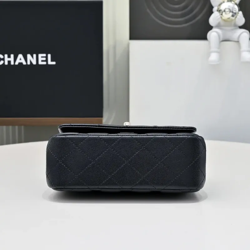 Chanel Crush Handle box Bag Calfskin AS4591 Black
