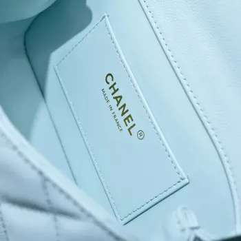 Chanel Crush Handle box Bag Calfskin AS4591 Blue