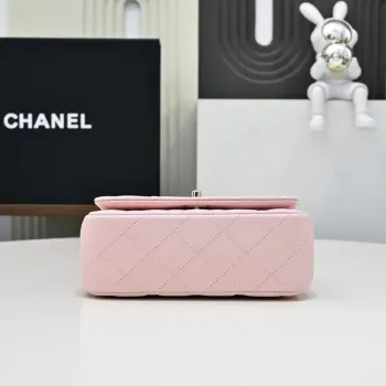 Chanel Crush Handle box Bag Calfskin AS4591 Pink