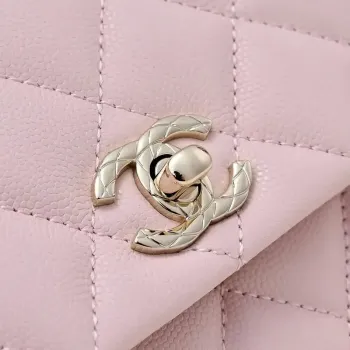 Chanel Crush Handle box Bag Calfskin AS4591 Pink