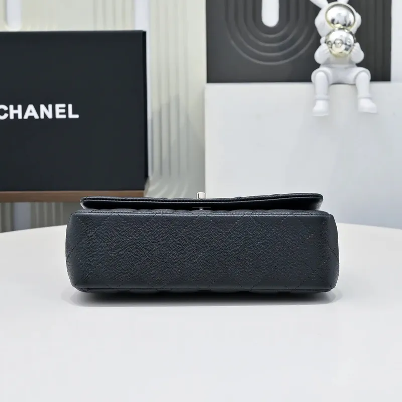 Chanel Crush Handle box Bag Calfskin AS5554 Black