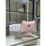 Chanel 25SS Crush With handle box Bag Lambskin AP4591 Pink