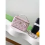 Chanel AP4404 Long Vanity with Chain Grained Calfskin & Gold Tone Metal Light Pink