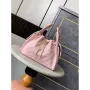 Chanel AS5293 Small Hobo Calfskin & Gold Tone Metal Pink