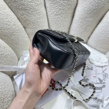 Chanel 25S Flap Black Lambskin Bag AP5485 gold