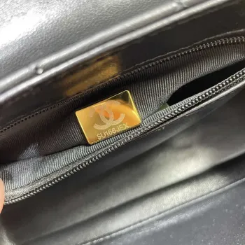 Chanel 25S Flap Black Lambskin Bag AP5485 gold