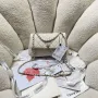 Chanel 25S Flap White Lambskin Bag AP5485 gold