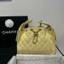 Chanel AS5293 Small Hobo Calfskin & Gold Tone Metal Yellow