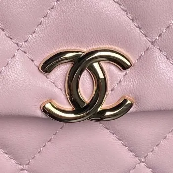 Chanel AP4593 25S Mini Flap Lambskin Pink gold