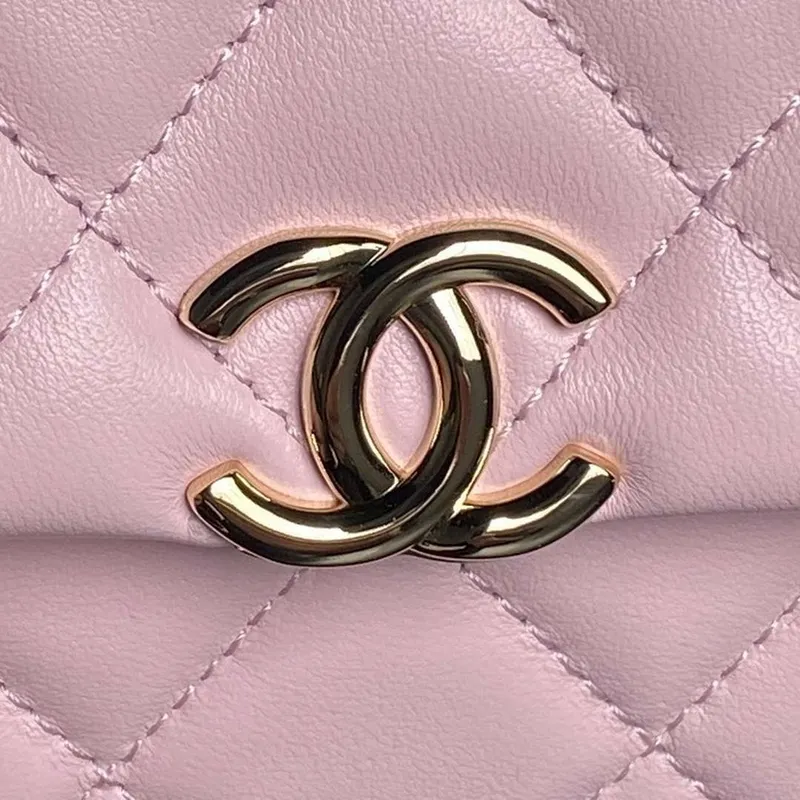 Chanel AP4593 25S Mini Flap Lambskin Pink gold