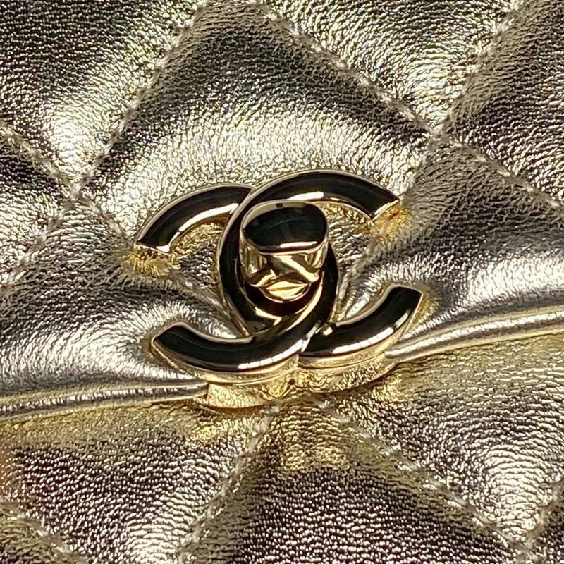 Chanel AP4592 25S Mini Flap Lambskin Gold