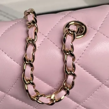 Chanel AP4592 25S Mini Flap Lambskin Pink gold