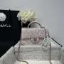 Chanel AS2431 Mini Classic Handbag With Top Handle CC19021