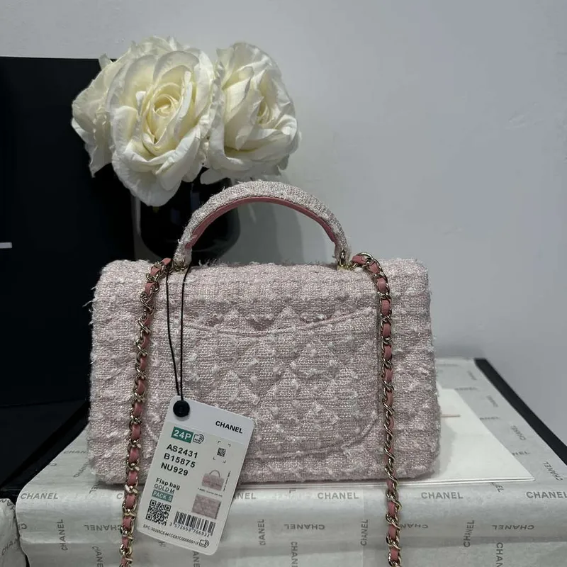 Chanel AS2431 Mini Classic Handbag With Top Handle CC19021