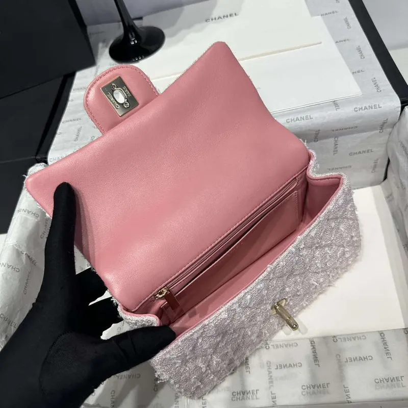 Chanel AS2431 Mini Classic Handbag With Top Handle CC19021