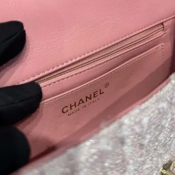 Chanel AS2431 Mini Classic Handbag With Top Handle CC19021