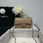 Chanel AS2431 Mini Classic Handbag With Top Handle Lambskin CC19019