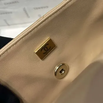 Chanel AS2431 Mini Classic Handbag With Top Handle Lambskin CC19019