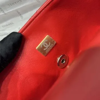 Chanel AS2431 Mini Classic Handbag With Top Handle Lambskin CC19014