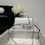 Chanel AS2431 Mini Classic Handbag With Top Handle Lambskin CC19009