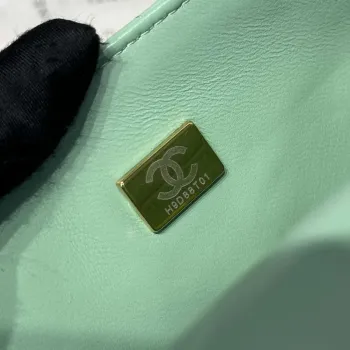 Chanel AS2431 Mini Classic Handbag With Top Handle Lambskin CC19008