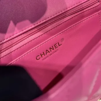 Chanel AS2431 Mini Classic Handbag With Top Handle Lambskin CC19007