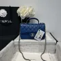 Chanel AS2431 Mini Classic Handbag With Top Handle Lambskin CC19006