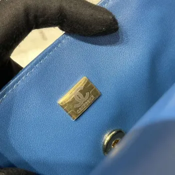 Chanel AS2431 Mini Classic Handbag With Top Handle Lambskin CC19006