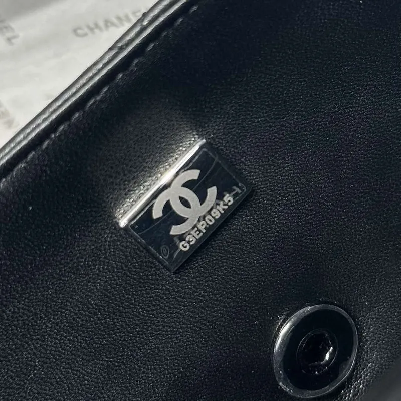 Chanel AS2431 Mini Classic Handbag With Top Handle Lambskin CC19005