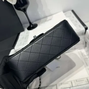 Chanel AS2431 Mini Classic Handbag With Top Handle Lambskin CC19004