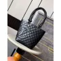 Chanel A98003 Vintage Large Bucket bag Black