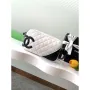 Chanel AS6326 Vintage Camera Case Bag Lambskin White and Black