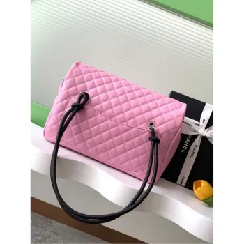 Chanel AS6338 Airport Bag 25P Shopping Bag Pink