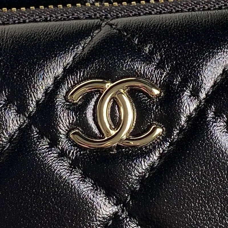 Chanel AS5220 Small Camera Case Bag Black