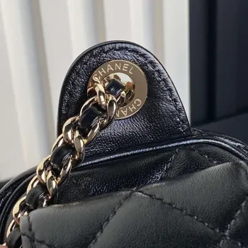 Chanel AS5220 Small Camera Case Bag Black