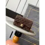 Chanel A69900 Mini Flap Bag Suede leather AS1116 Dark Brown