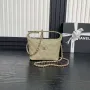 Chanel 25C AP4386 Hobo Grained Calfskin & Gold Tone Metal Ligth Green
