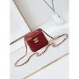 Chanel AP4302 Mini Clutch Embossed Rhinestone with Chain Vanity Box bag Red