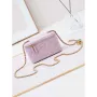 Chanel AP3940 Clutch With Chain Lambskin Vanity Box bag with Enamel buckle light Purple