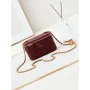 Chanel AP3940 Clutch With Chain Lambskin Vanity Box bag with Enamel buckle Wine Red