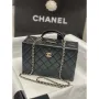 Chanel 25A AS5167 Small box bag Lambskin Black