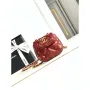 Chanel 24K New Saddle Bag Lambskin AS9981 Red Gold