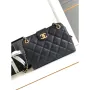 Chanel AS8890 24A MAXI Mini Shopping Bag Black Calfskin