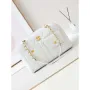 Chanel 24K Bowling Shoulder bowling Bag Gold AS4933 White